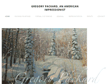 Tablet Screenshot of gregorypackard.com